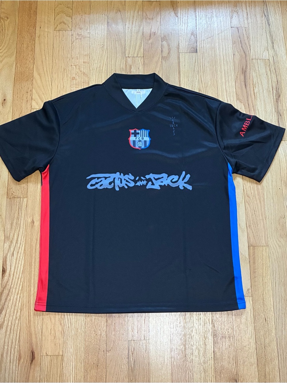 Travis Scott Barcelona fan Jersey